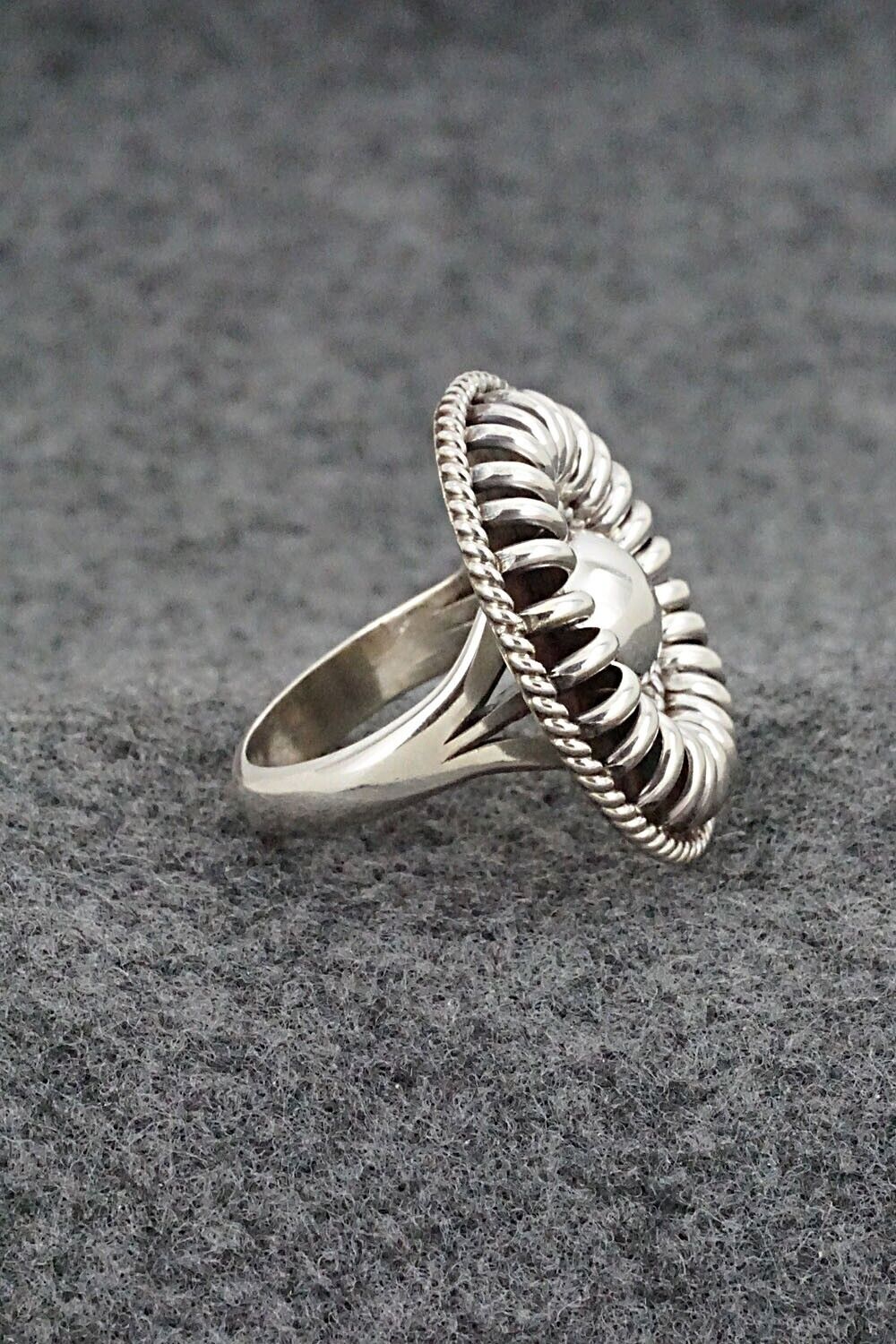 Sterling Silver Ring - Thomas Charley - Size 7.75