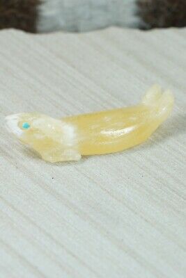 Seal Zuni Fetish Carving - Lance Cheama