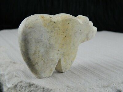 Bear Zuni Fetish Carving- Bernard Laiwakete - High Lonesome Trading