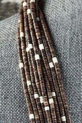 Shell, Turquoise & Sterling Silver Necklace - Ramona Bird