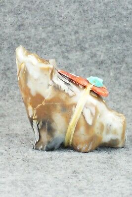 Wolf Zuni Fetish Carving - Daphne Quam