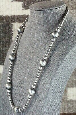 Sterling Silver Navajo Pearl Necklace - Jan Mariano