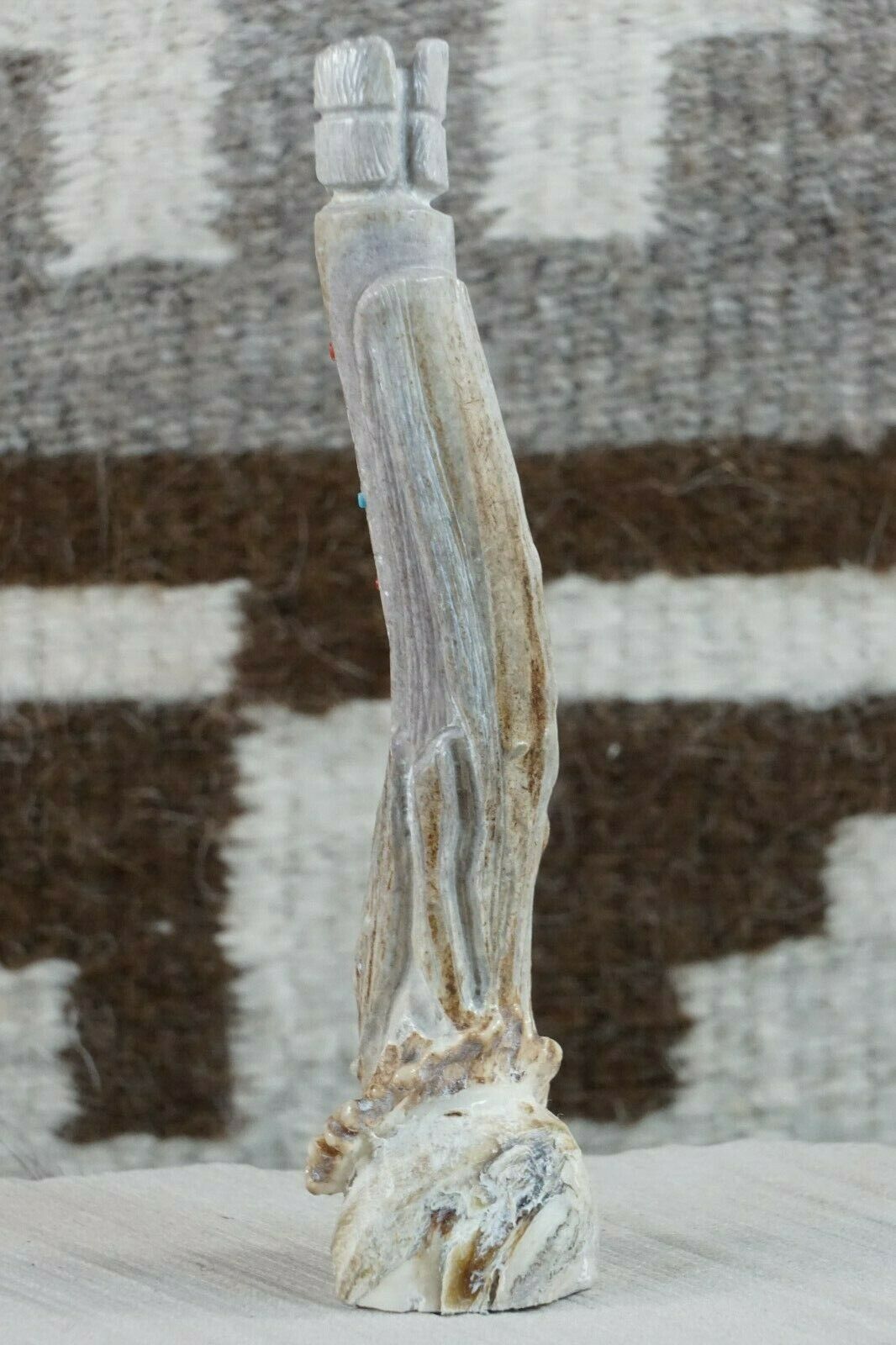 Corn Maiden Zuni Fetish Carving - Derrick Kaamasee - High Lonesome Trading