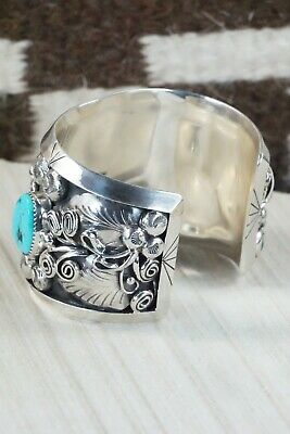 Turquoise & Sterling Silver Bracelet - Freddie James
