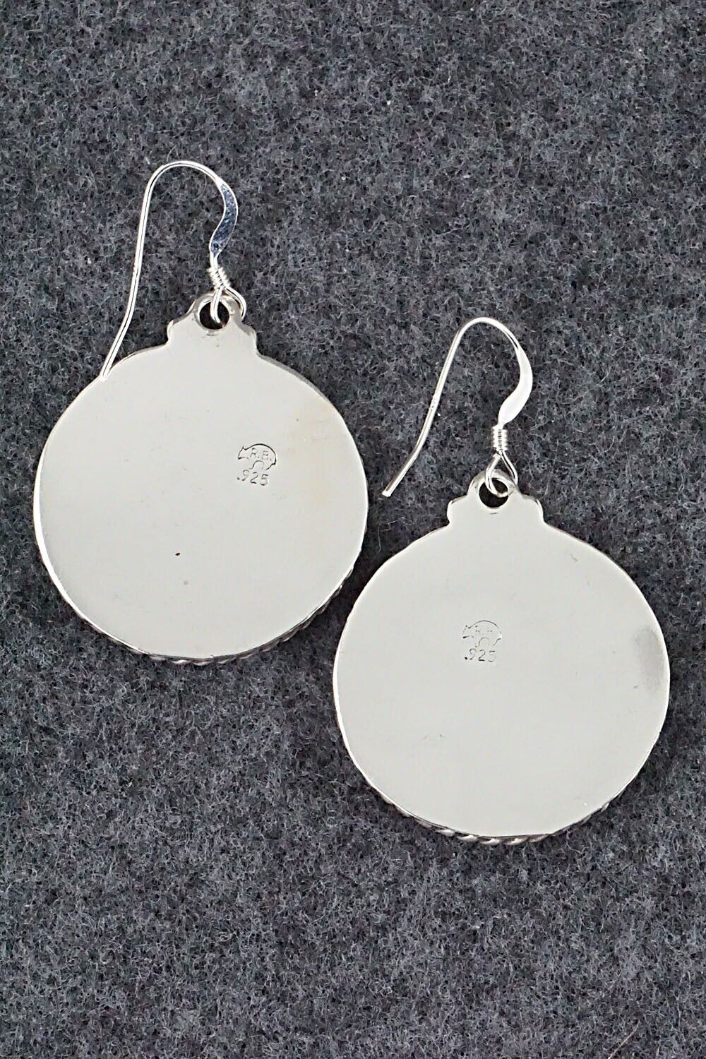 Turquoise & Sterling Silver Earrings - Genevieve Francisco