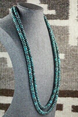 Turquoise & Sterling Silver Necklace - Navajo
