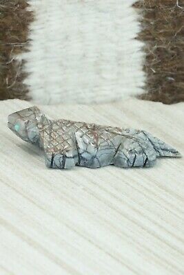 Horned Toad Zuni Fetish Carving - Carl Etsate