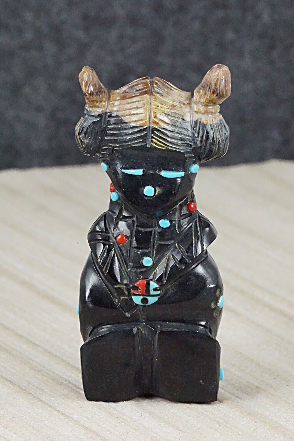 Corn Maiden Zuni Fetish Carving - Danette Laate