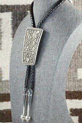 Sterling Silver Bolo Tie - Delbert Arviso