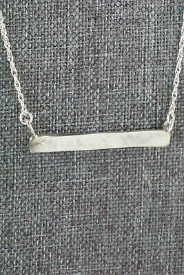 Turquoise & Sterling Silver Necklace - Rolanda Natachu