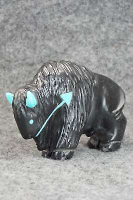 Buffalo Zuni Fetish Carving - Andres Quandelacy