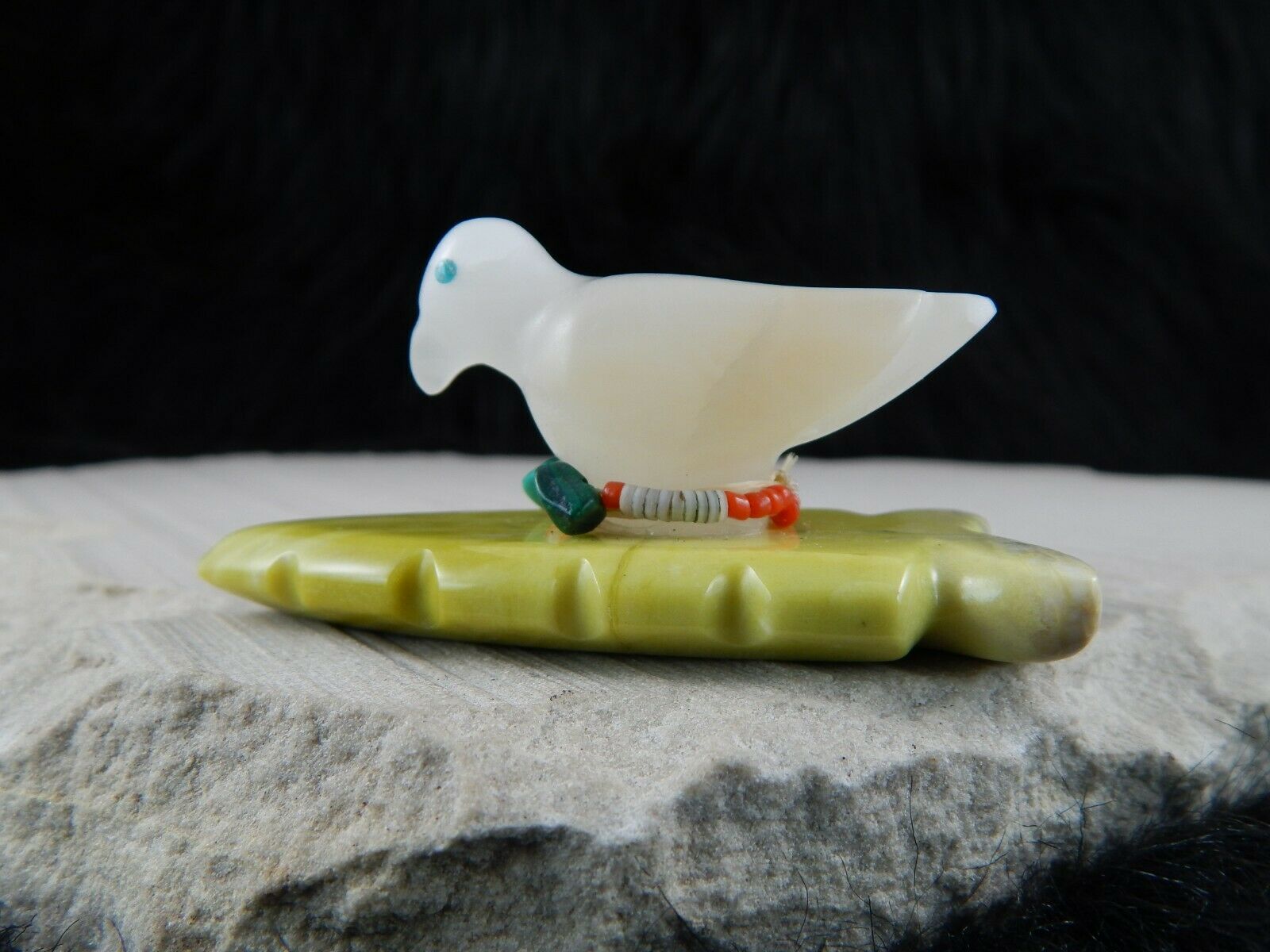 Bird- Zuni Fetish Carving - Cameron Kallestewa - High Lonesome Trading