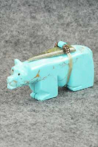 Bear Zuni Fetish Carving - Alex Tsethlikai