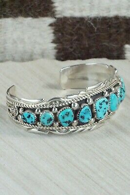 Turquoise & Sterling Silver Bracelet - Anthony Brown
