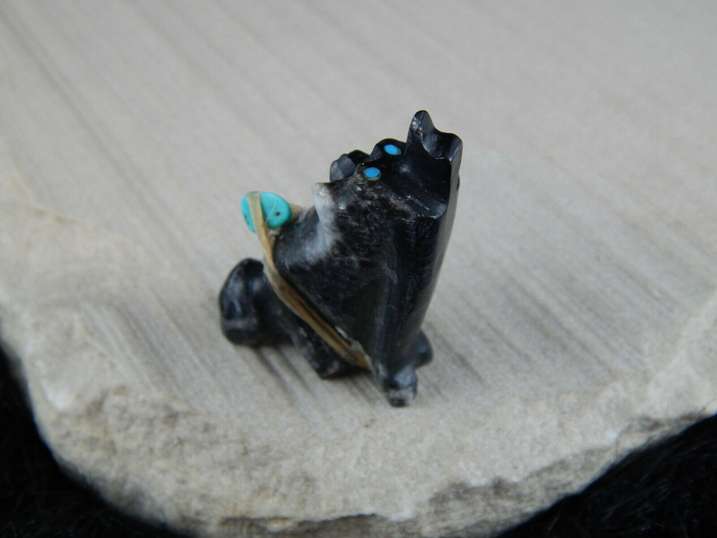 Coyote Zuni Fetish Carving - Kelly Lementino - High Lonesome Trading