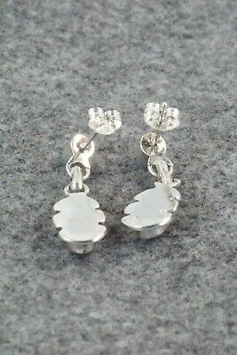 Multi Stone Inlay & Sterling Silver Earrings - Ernest Leekela
