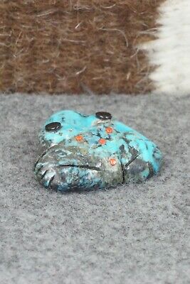 Frog Zuni Fetish Carving - Reynold Lunasee