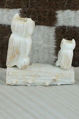 Owl Zuni Fetish Carving - Brandon Phillips