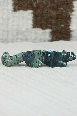 Mountain Lion Zuni Fetish Carving - Danette Laate - High Lonesome Trading