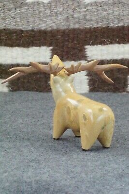 Caribou Zuni Fetish Carving - Enrike Leekya