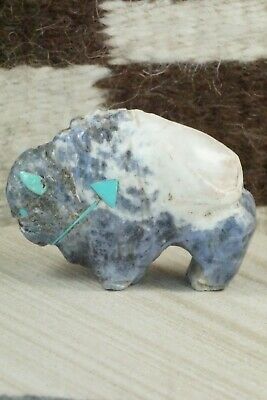 Buffalo Zuni Fetish Carving - Kevin Quam