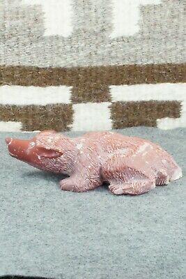 Badger Zuni Fetish Carving - Albert Eustace