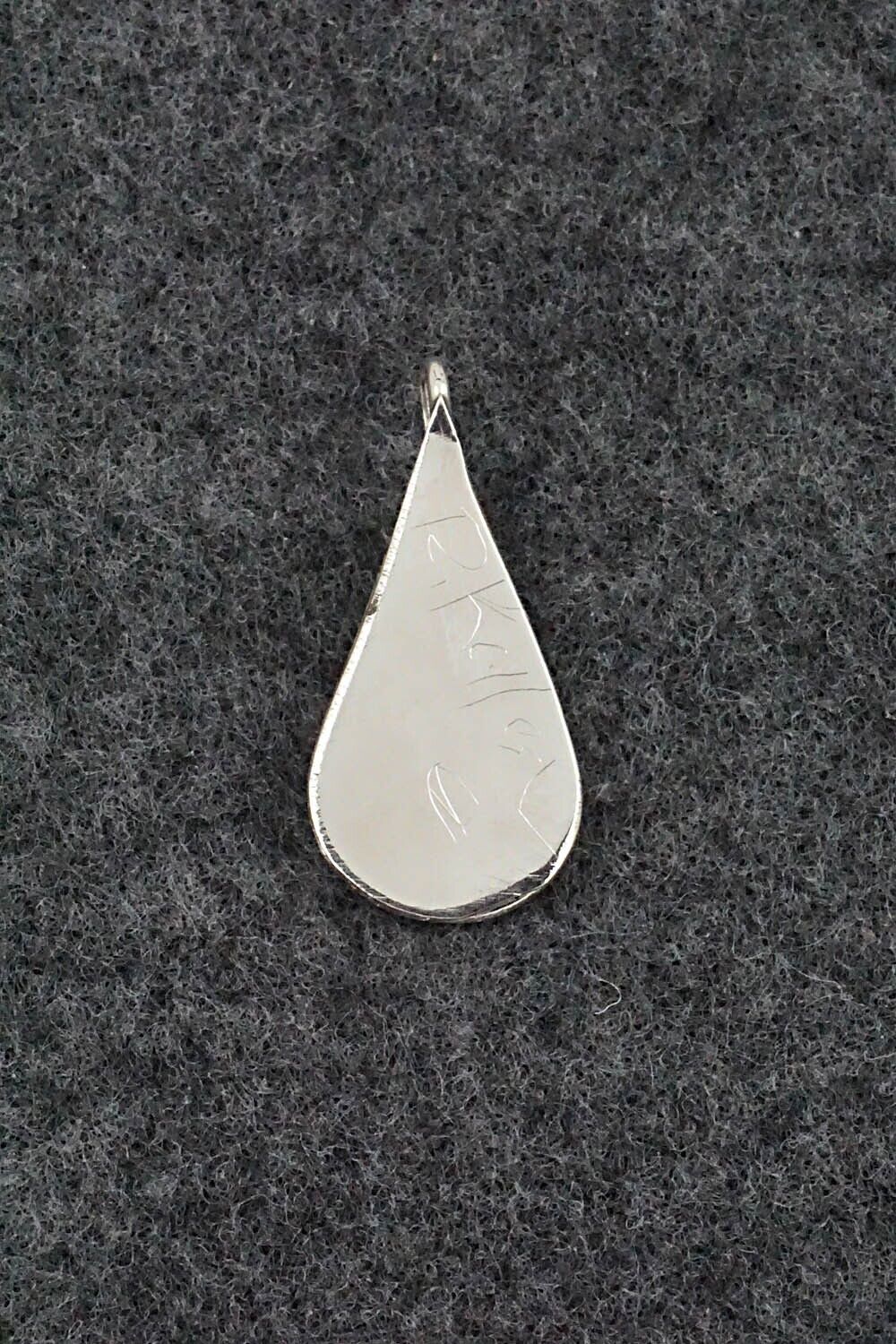 Multi Stone & Sterling Silver Pendant - Rhianna Kallestewa