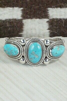 Turquoise & Sterling Silver Bracelet - Rick Martinez
