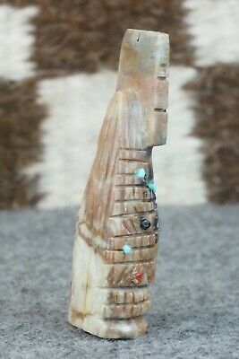 Corn Maiden Zuni Fetish Carving - Carl Etsate