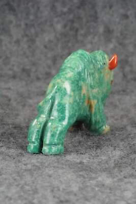 Buffalo Zuni Fetish Carving - Andres Quandelacy