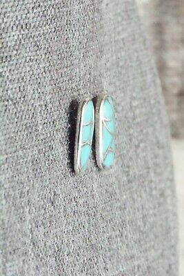 Turquoise & Sterling Silver Earrings - Orena Leekya