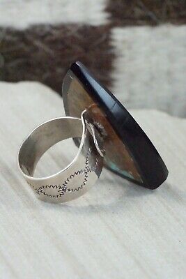 Multi Stone Inlay & Sterling Silver Ring - Chris Nieto
