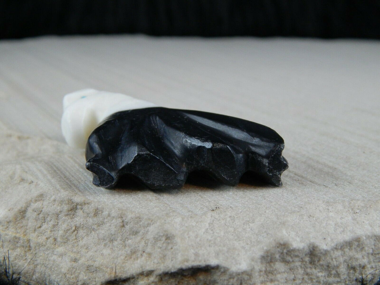 Eagle Zuni Fetish Carving - Kelly Lementino - High Lonesome Trading