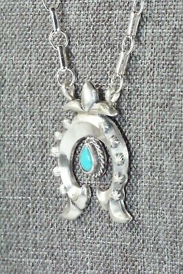 Turquoise & Sterling Silver Necklace - Annie Spencer