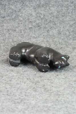 Mountain Lion Zuni Fetish Carving - Andres Quandelacy
