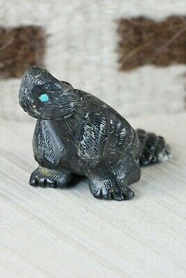 Beaver Zuni Fetish Carving - Dane Malani - High Lonesome Trading