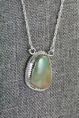 Navajo Turquoise & Sterling Silver Necklace - Annie Spencer