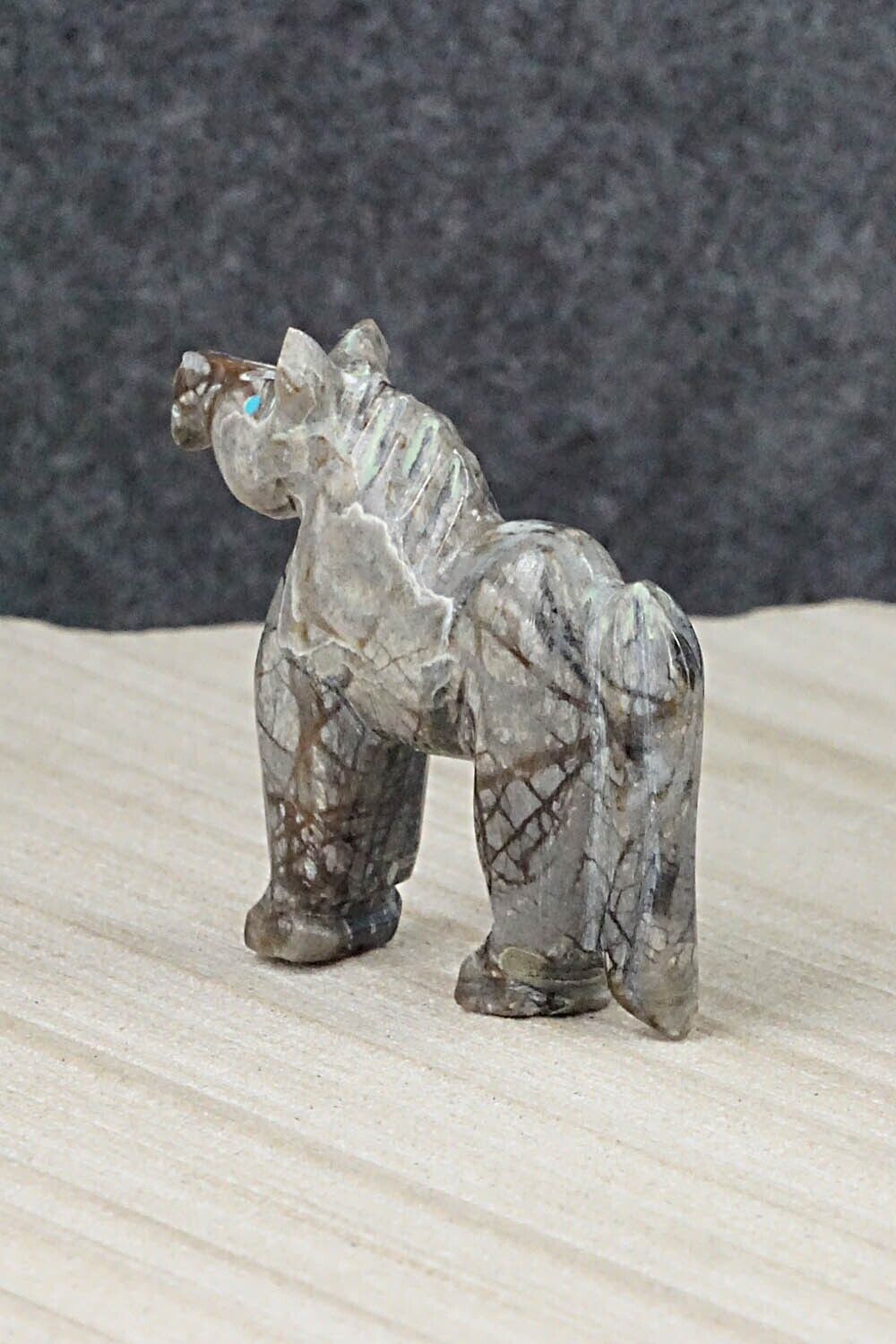 Horse Navajo Fetish Carving - Albert Livingston