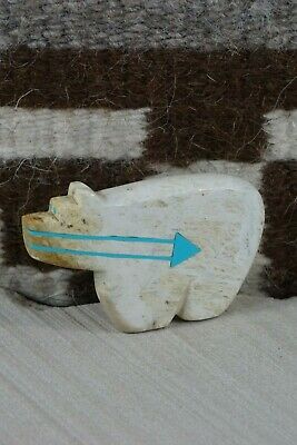 Bear Zuni Fetish Carving - Bernard Laiwakete - High Lonesome Trading