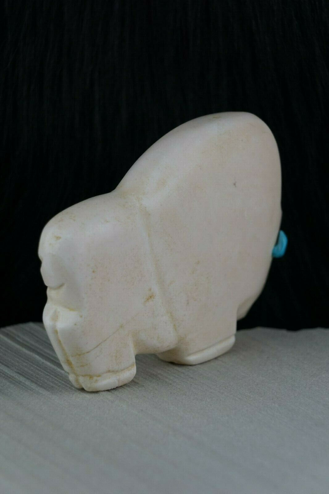 Buffalo Zuni Fetish Carving - Joshua Leki - High Lonesome Trading