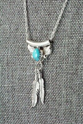Turquoise & Sterling Silver Necklace - Sharon McCarthy