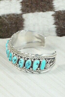Turquoise & Sterling Silver Bracelet - Anthony Brown