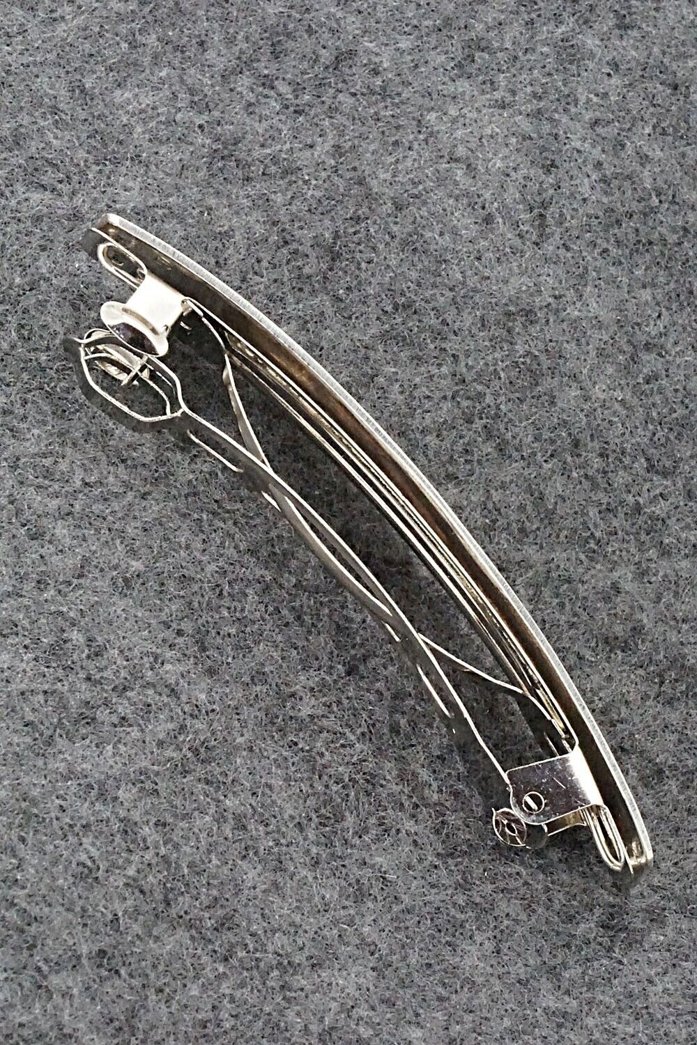 Sterling Silver Hair Barrette - Ralph Bia