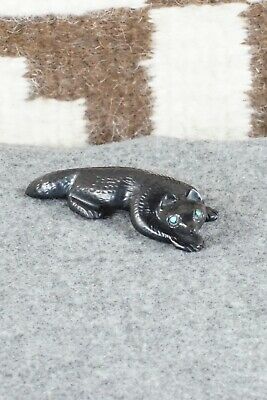 Wolf Zuni Fetish Carving - Wilfred Cheama