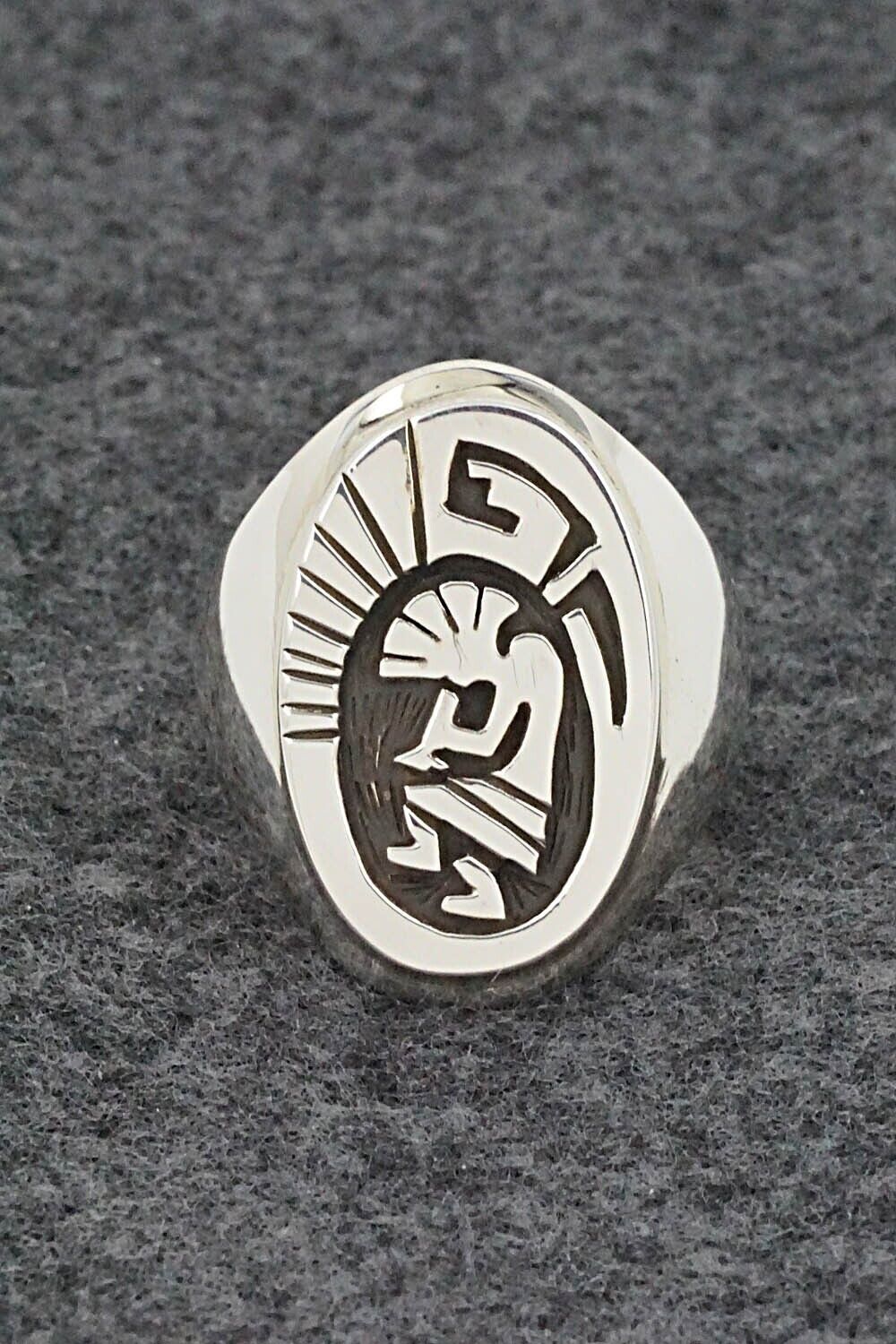 Sterling Silver Ring - Calvin Peterson - Size 9.5