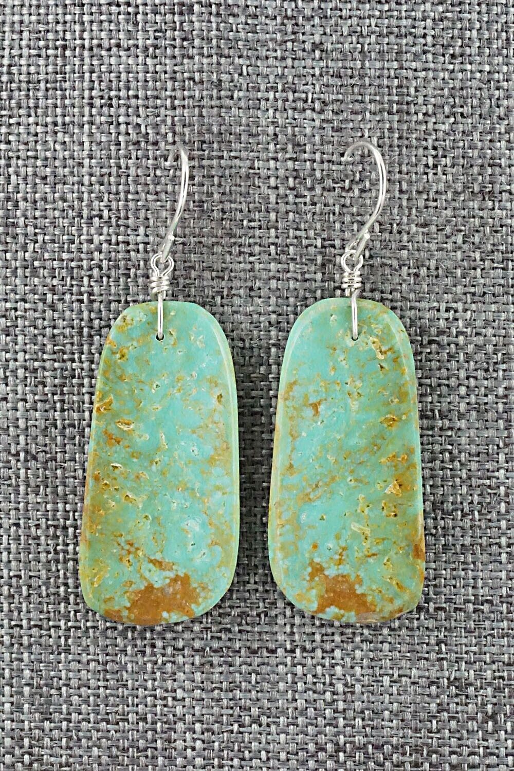 Turquoise & Sterling Silver Earrings - Sharon Abeyta
