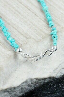 Turquoise & Sterling Silver Necklace - Doreen Jake