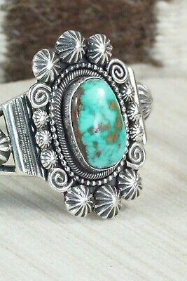Turquoise and Sterling Silver Bracelet - Jess Martinez - High Lonesome Trading