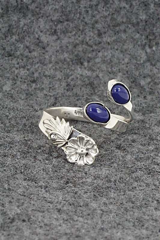 Lapis & Sterling Silver Ring - Harris Largo - Size 9
