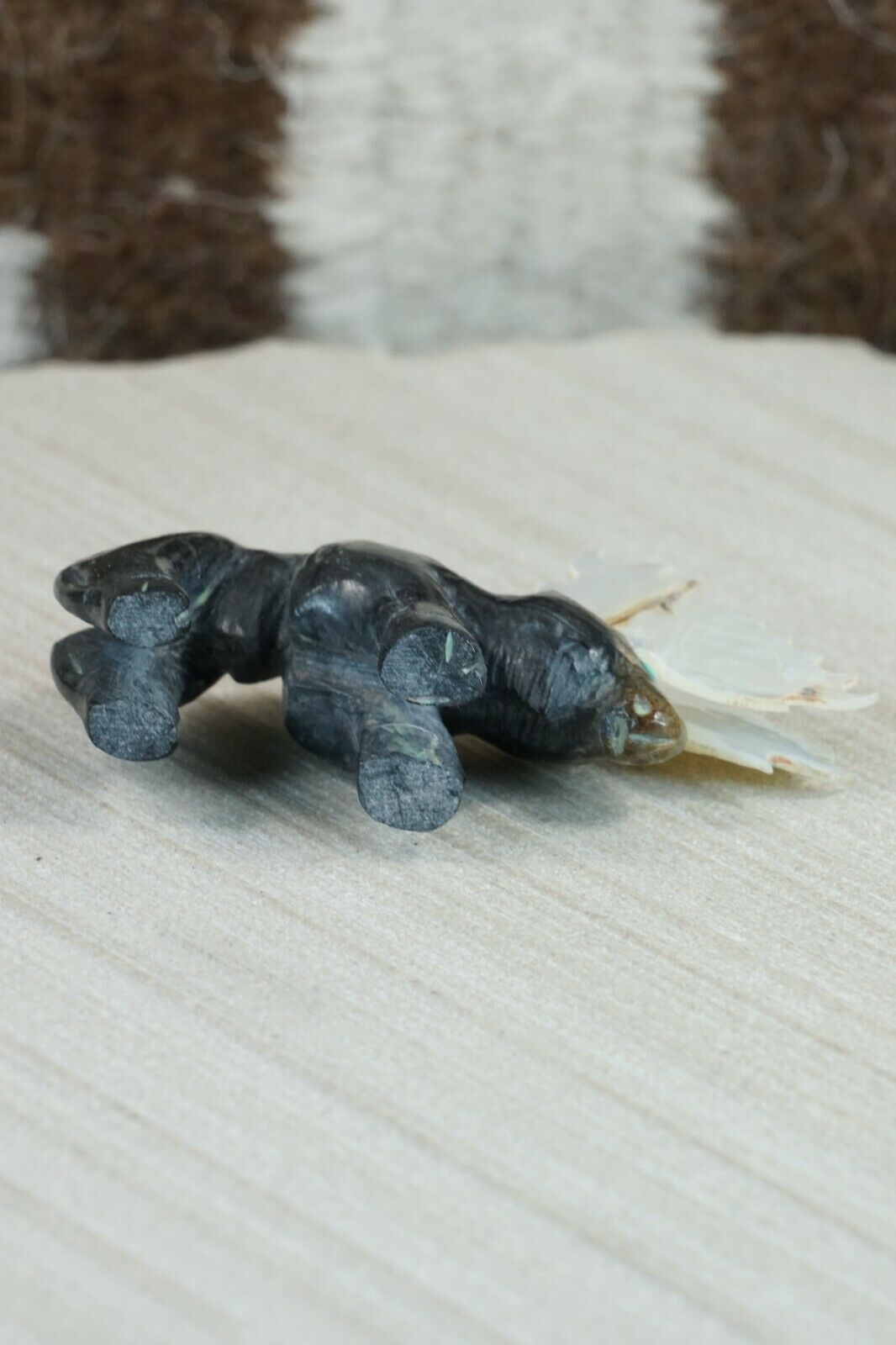 Moose Zuni Fetish Carving - Jonas Hastito